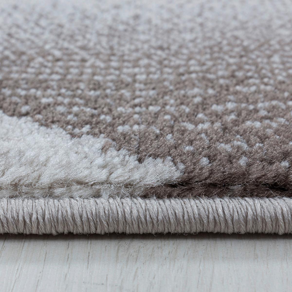 Webteppich Braun Costa 200x290 cm - Braun, Design, Textil (200/290cm)