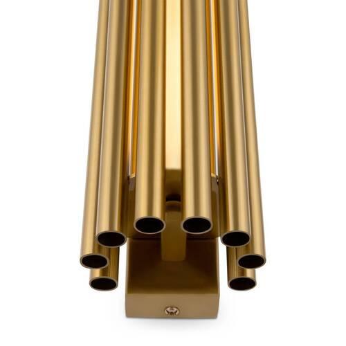 Wandleuchte Sonata - Messingfarben/Goldfarben, Trend, Kunststoff/Metall (8,1/36cm) - MAYTONI