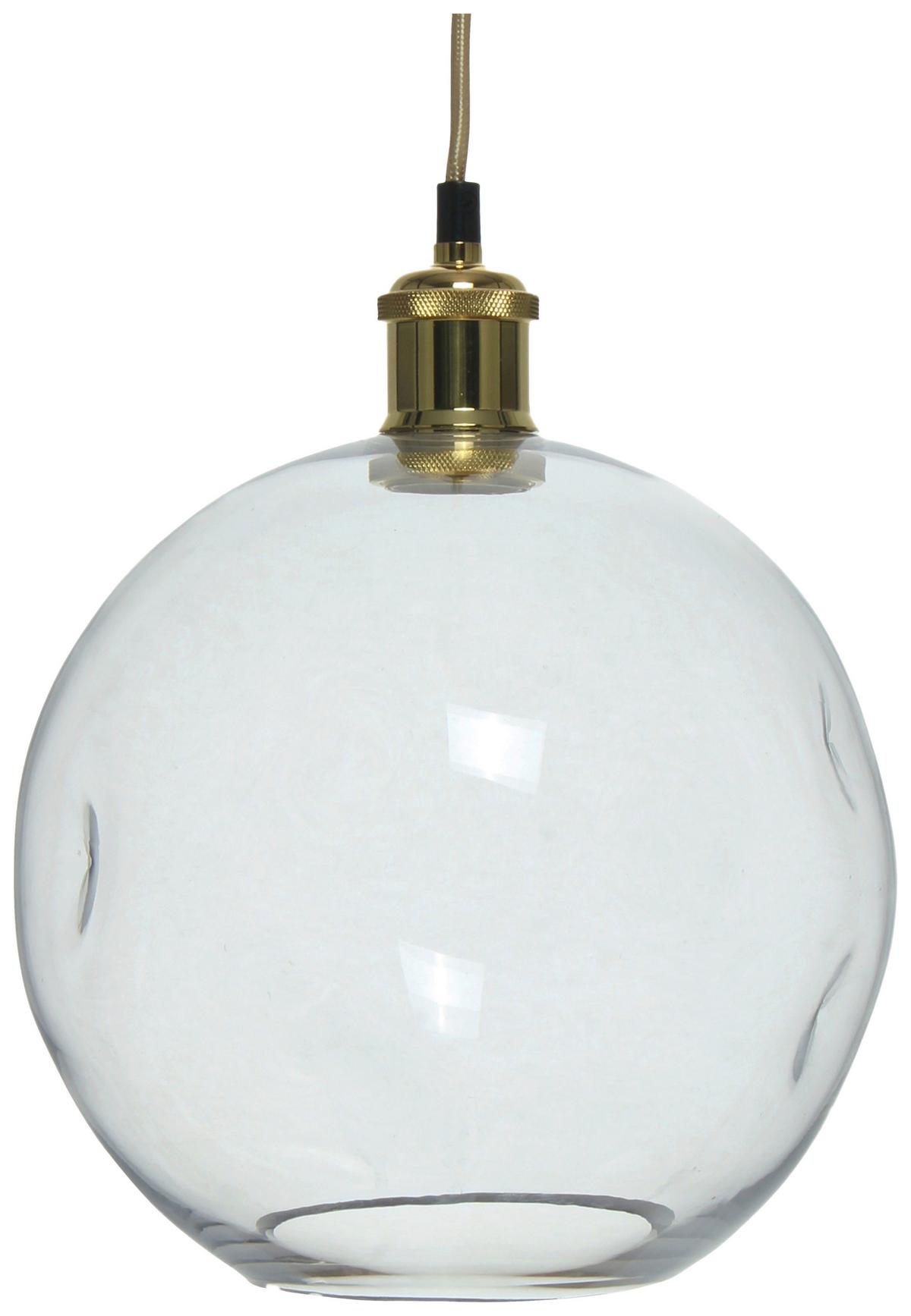 Hängeleuchte Natalie 125 Klar B: 26 cm - Klar, Basics, Glas (26/26/32cm) - Kayoom