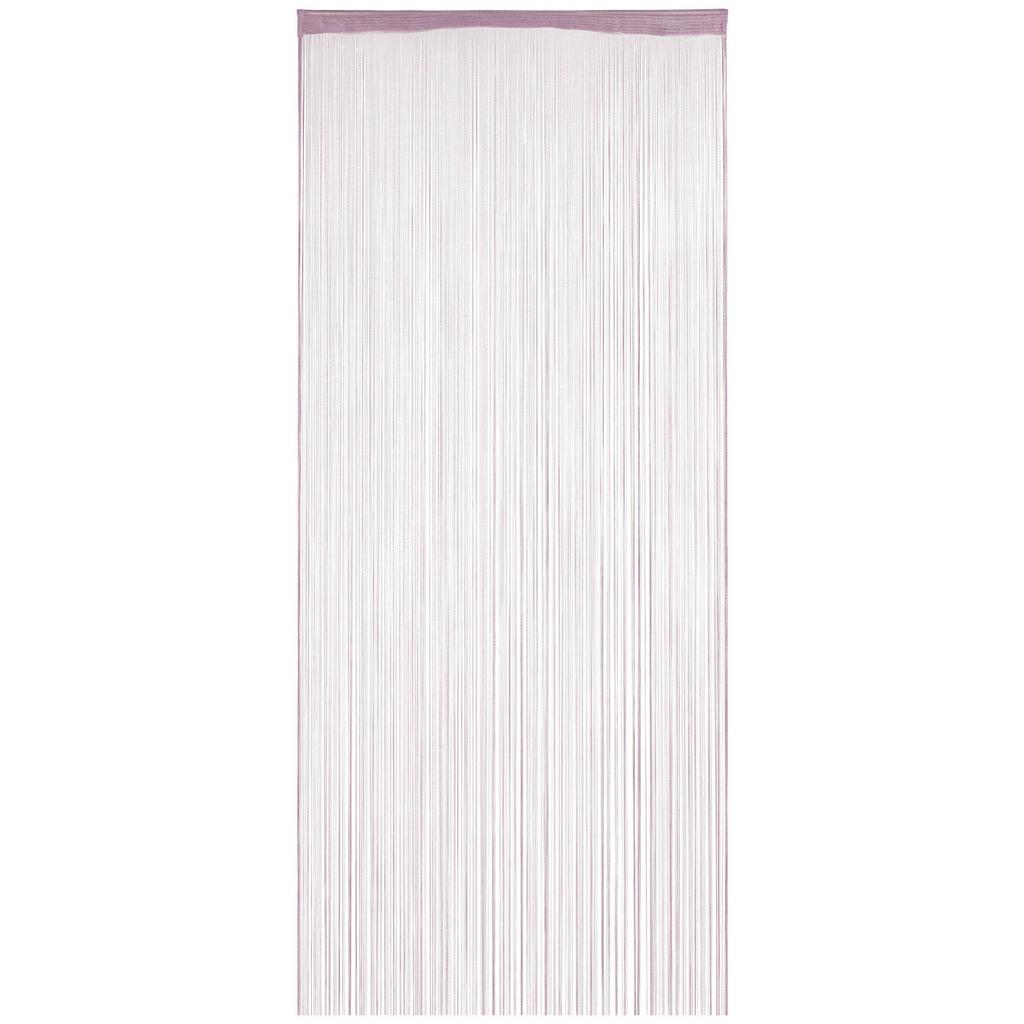 Provázková Záclona Franz, 90/245cm, Fialová