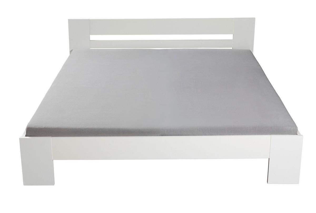 Bett Annik - Weiß, MODERN, Holzwerkstoff (180/200cm) - MID.YOU