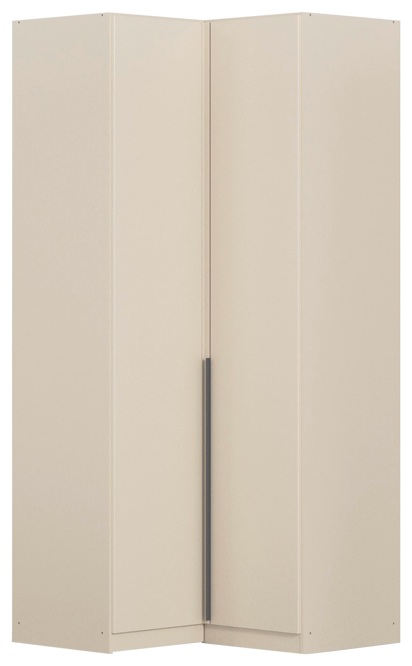 Eckschrank 100 cm Alabama Champagnerfarben - Champagner, MODERN, Holzwerkstoff (100/229/102cm) - Rauch Möbel