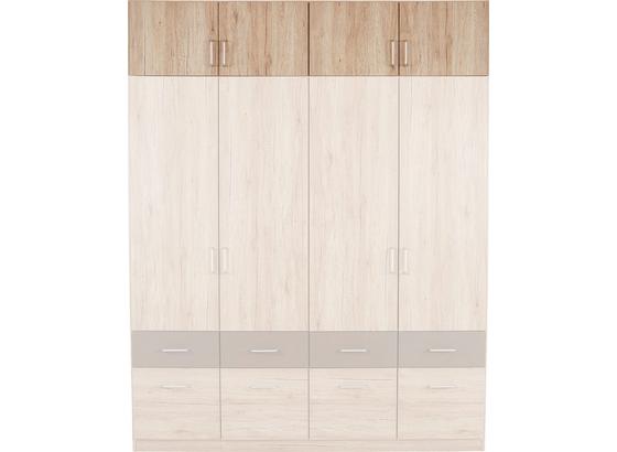Aufsatzschrank Aalen Extra, 181cm - Eichefarben, KONVENTIONELL, Holzwerkstoff (181/39/54cm) Aufsatzschrank Aalen Extra, 181cm - Eichefarben, KONVENTIONELL, Holzwerkstoff (181/39/54cm)