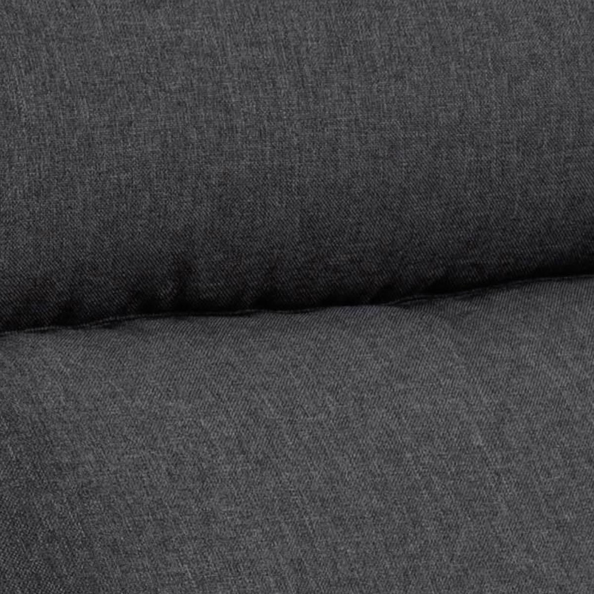 Fernsehsessel Mikkeli - Schwarz/Grau, KONVENTIONELL, Textil (93,5/99/67cm) - MID.YOU