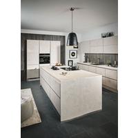 Einbauküchen Pn 100 Frei Planbar Modernes Design - Hellgrau, Holzwerkstoff - Pino