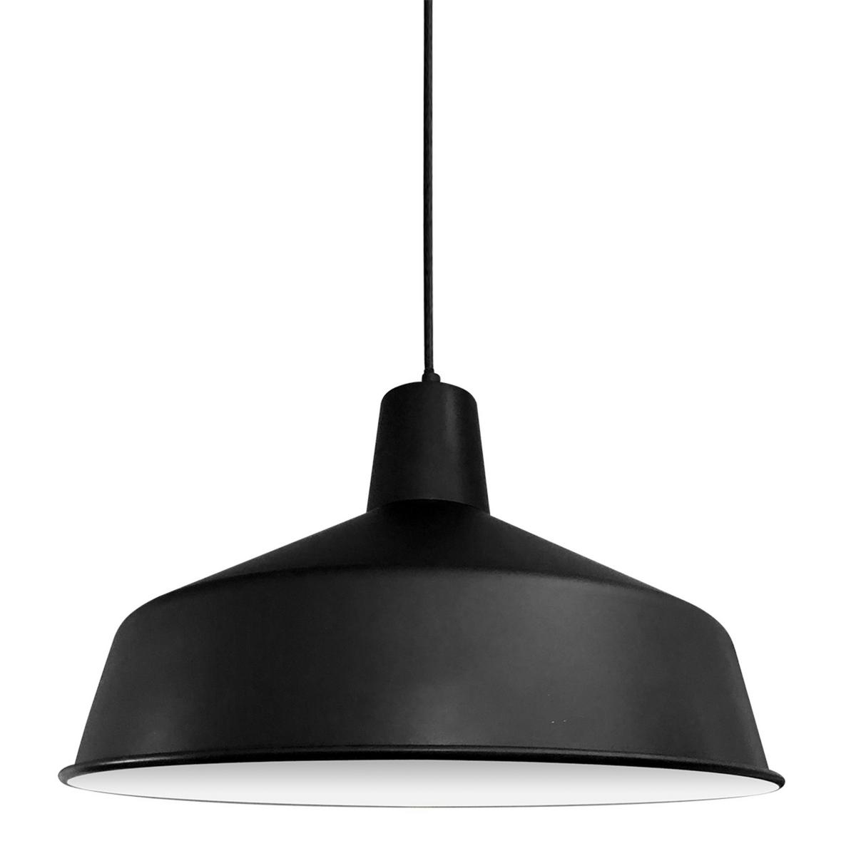 Pendelleuchte Blackmoon - Schwarz, Trend, Metall (40/35/40cm)