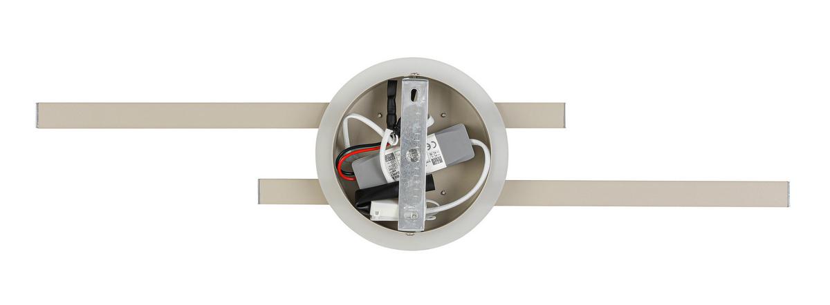 STROPNÉ LED SVIETIDLO OLGA - piesková, Modern, kov/plast (58/15/5cm) - Mömax