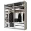Schwebetürenschrank Includo 188cm Sand/umbra - Sandfarben/Taupe, MODERN, Glas/Holzwerkstoff (188/222/68cm) Schwebetürenschrank Includo 188cm Sand/umbra - Sandfarben/Taupe, MODERN, Glas/Holzwerkstoff (188/222/68cm)