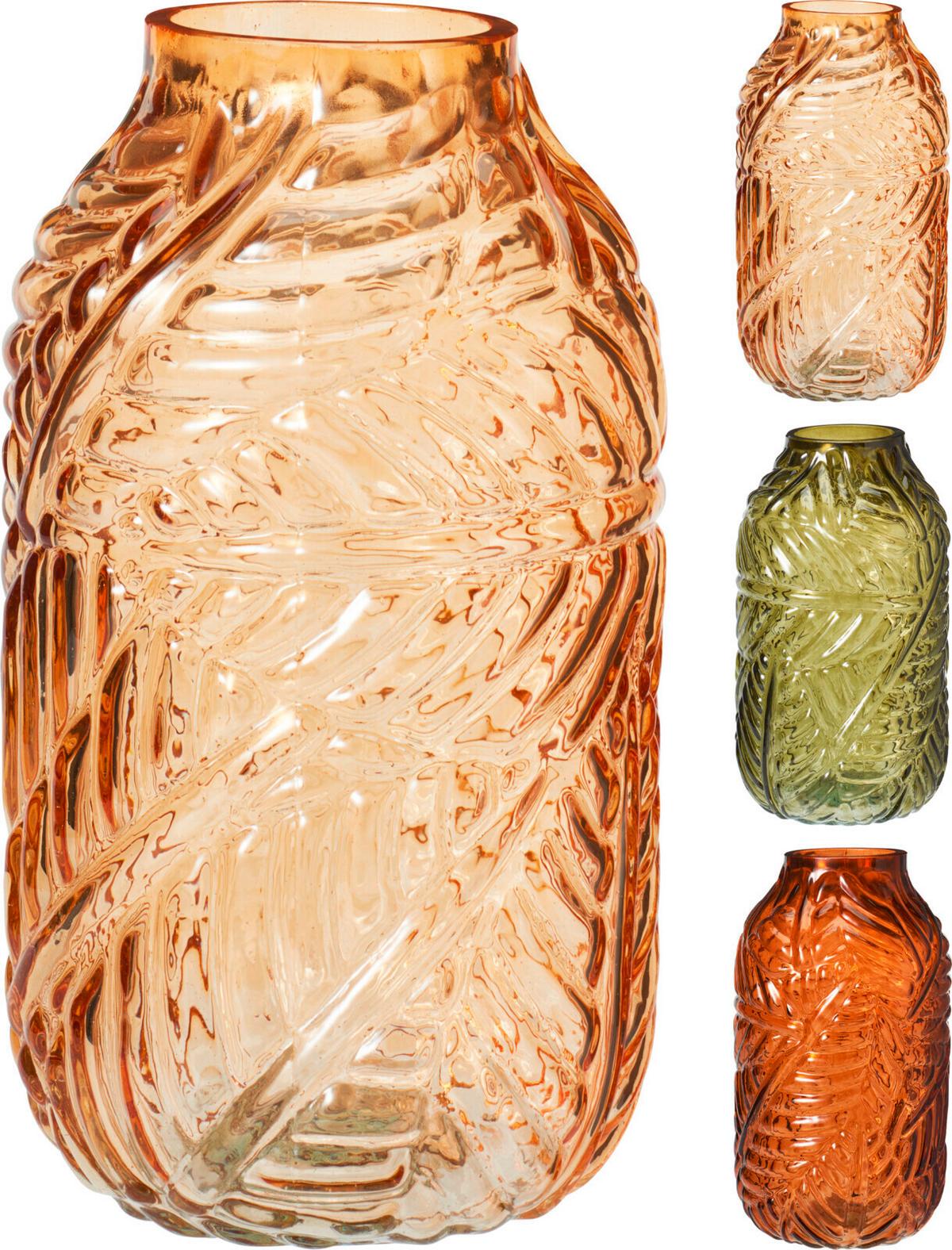 Üvegváza Üvegváza - színes, Basics, Üveg (13/13/21,5cm)