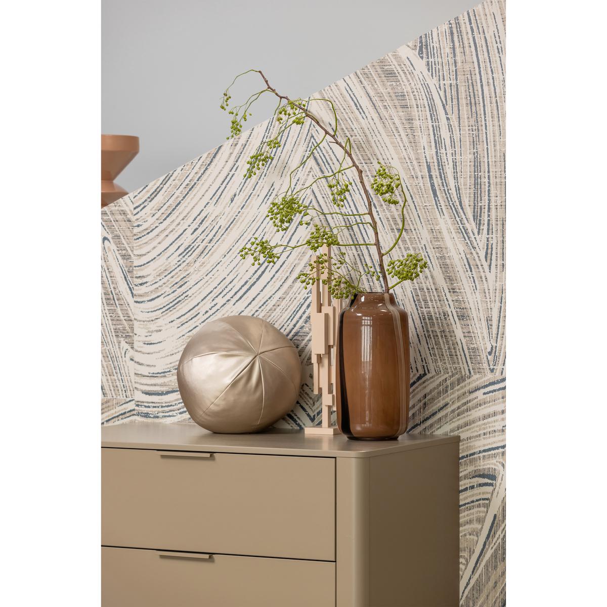 Kommode Gunnar Schlammfarben B: 94 Cm - Schlammfarben/Schwarz, Design, Holz (94/93/52cm) - Livetastic