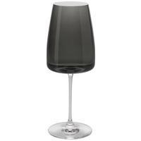SKLENICE NA ČERVENÉ VÍNO NICKI - černá, Moderní, sklo (8,5/23cm) - Gourmesto