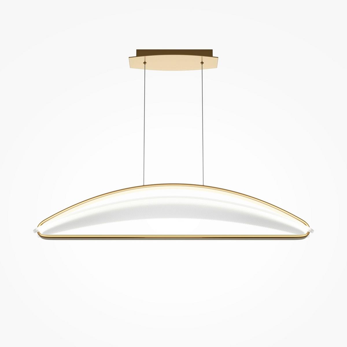 Pendelleuchte Breeze - Messingfarben, MODERN, Metall (103/25/45cm) - MAYTONI
