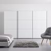 Tolóajtós Szekrény Includo 336/222 Cm - fehér, Modern, faalapú anyag (336/222/68cm) - MID.YOU