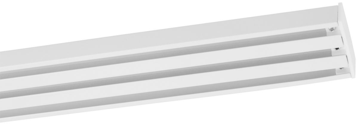 Kolejnička na závěsy Style, 160cm - bílá, kov (160cm) - Premium Living