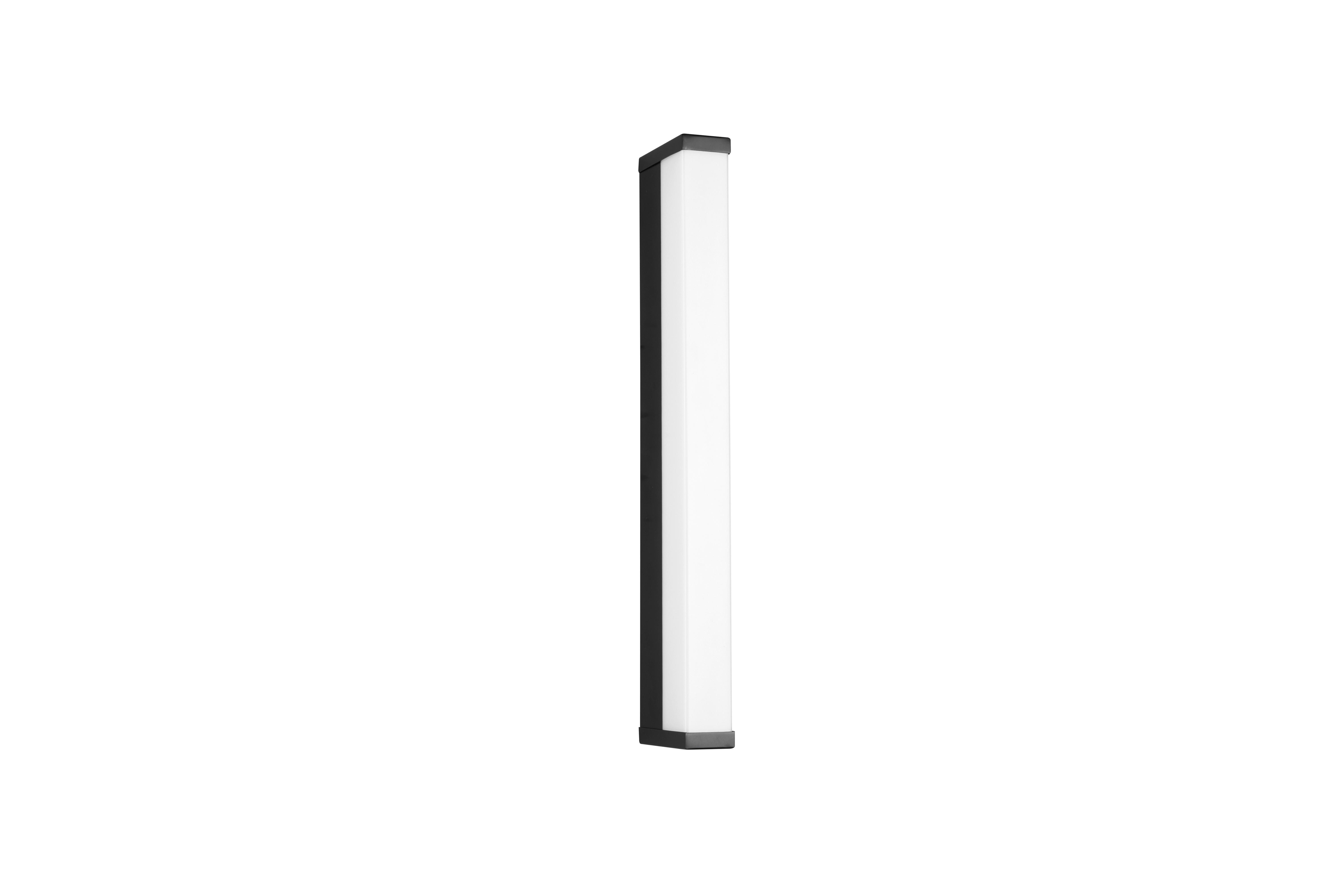 LED-Wandleuchte Fabio, 1-Flammig - Schwarz/Weiß, Basics, Kunststoff/Metall (3,8/42,5/7,9cm) - Trio Leuchten