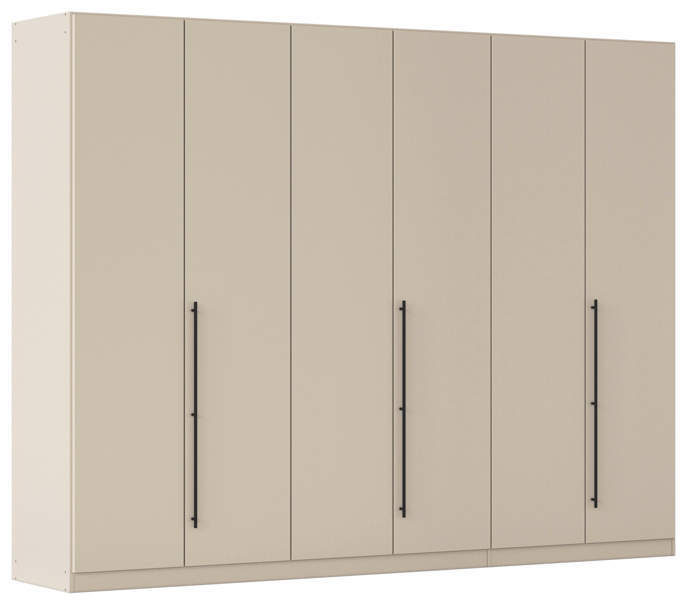 Kleiderschrank Safari B: 271 cm - Champagner, KONVENTIONELL, Holzwerkstoff (271/229/54cm)