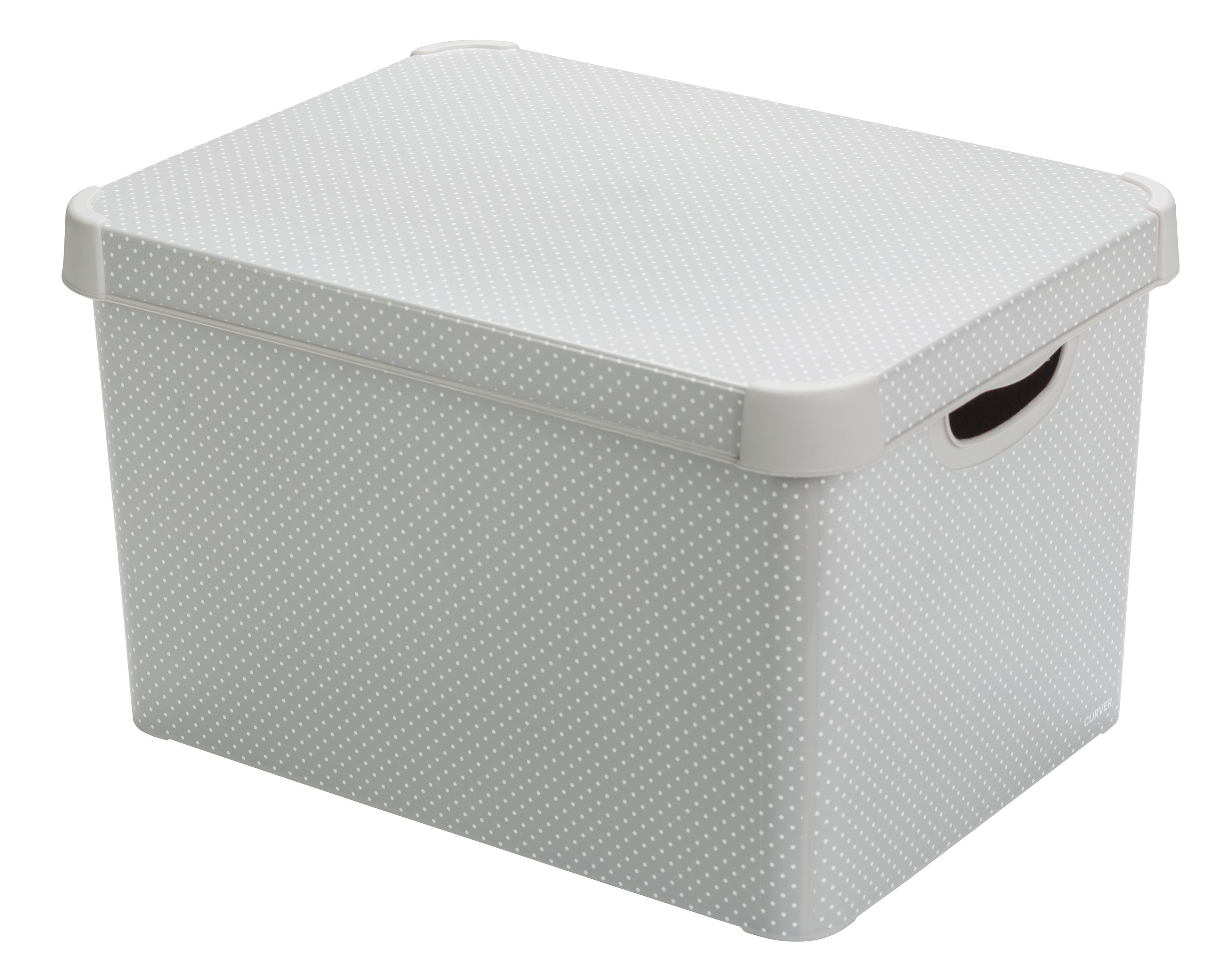 Úložný Box Stockholm L - Moderný, plast (39,5/25/29,5cm)