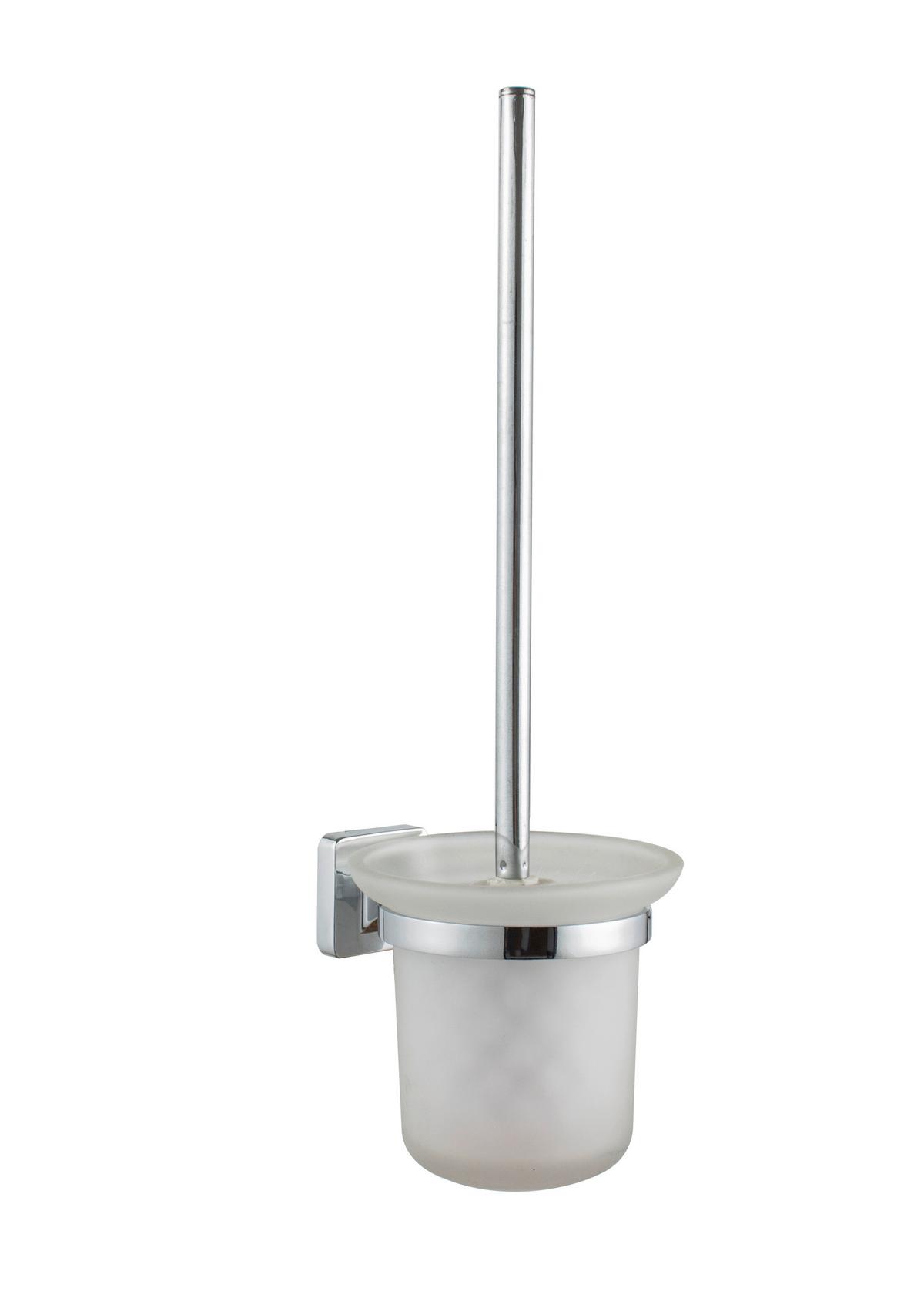 Wc-kefe Solo 4107 - Konventionell, Üveg/fém