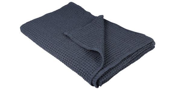 Kuscheldecke Christina - Anthrazit, MODERN, Textil (145/200cm) - Luca Bessoni