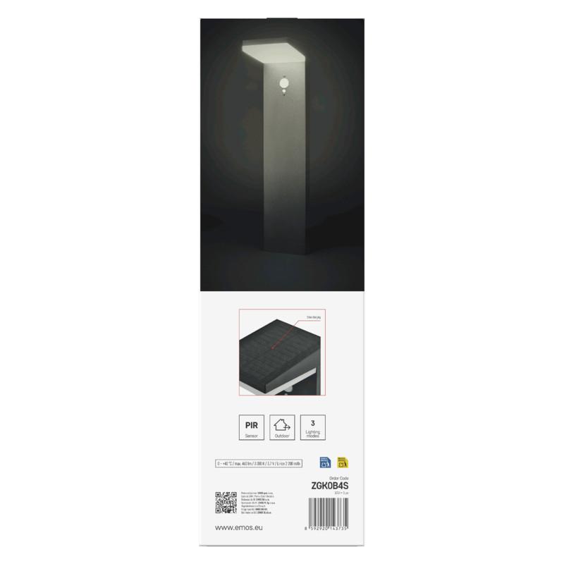 VONKAJŠIE LED SVIETIDLO VEREA - čierna, Modern, kov/plast