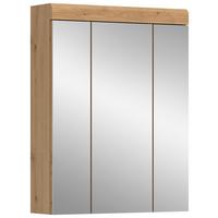 Spiegelschrank Scout Eiche Artisan Dekor B: 60cm - Eiche Artisan, Trend, Glas/Holzwerkstoff (60/79/18cm) - MID.YOU