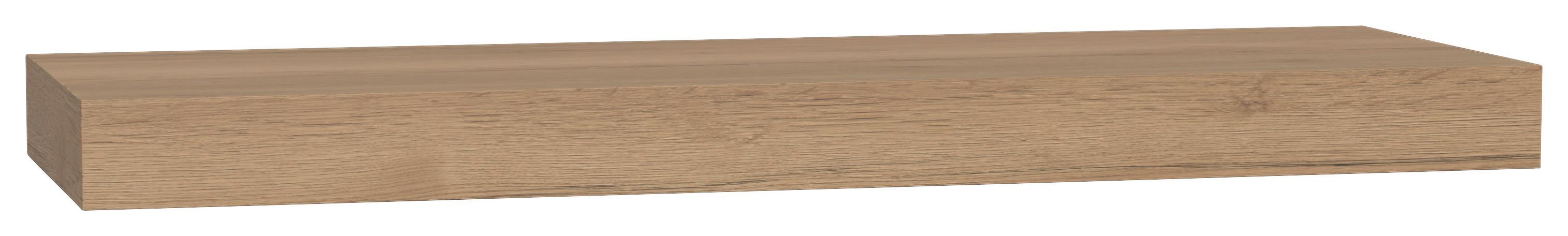 Wandkonsole Las Vegas Eichefarben Dekor B: 140 cm - Eichefarben, MODERN, Holzwerkstoff (140/10/48cm) - Vertico