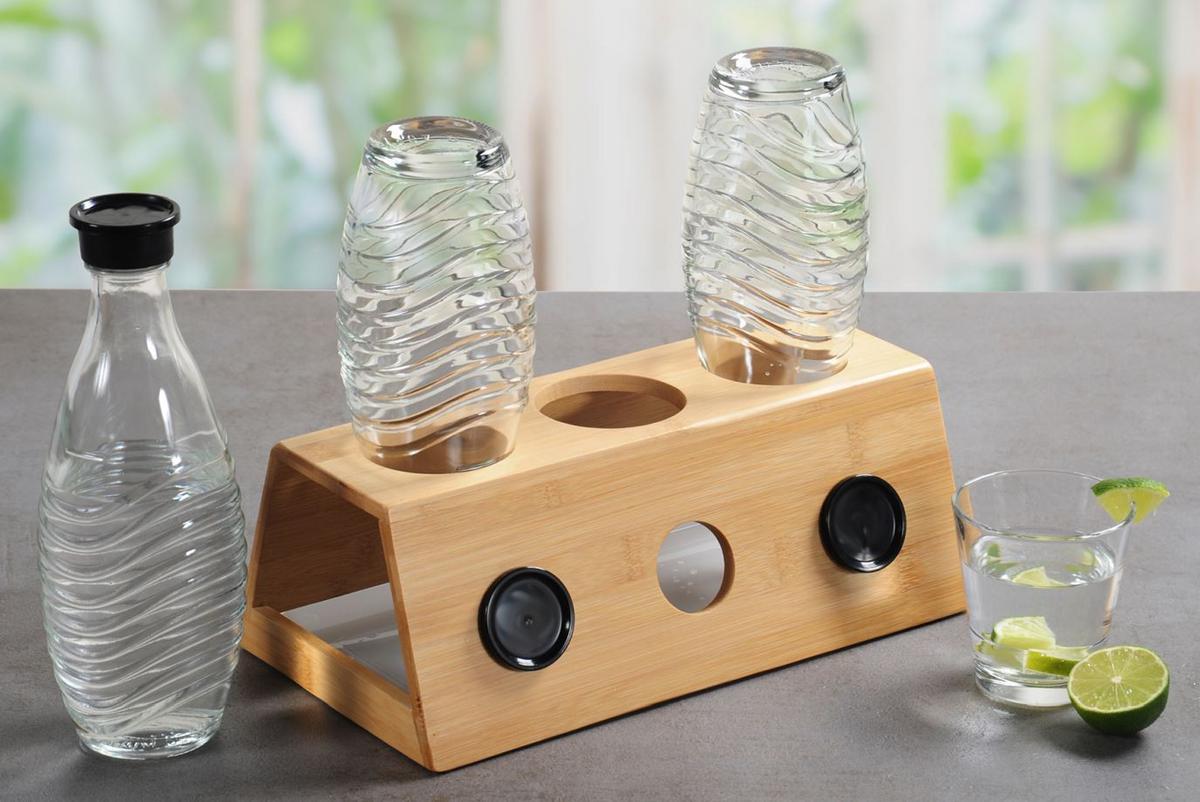 Flaschenhalter aus Bambus online kaufen