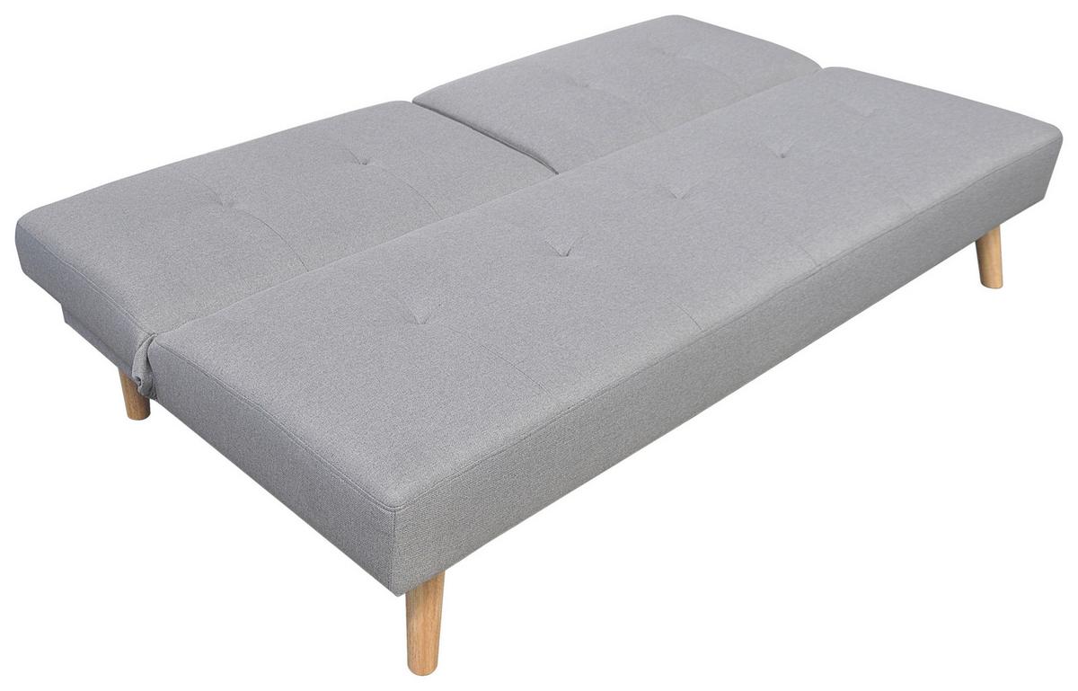 Sofa Cloud - Naturfarben/Grau, MODERN, Holz/Textil (178/76/88cm)