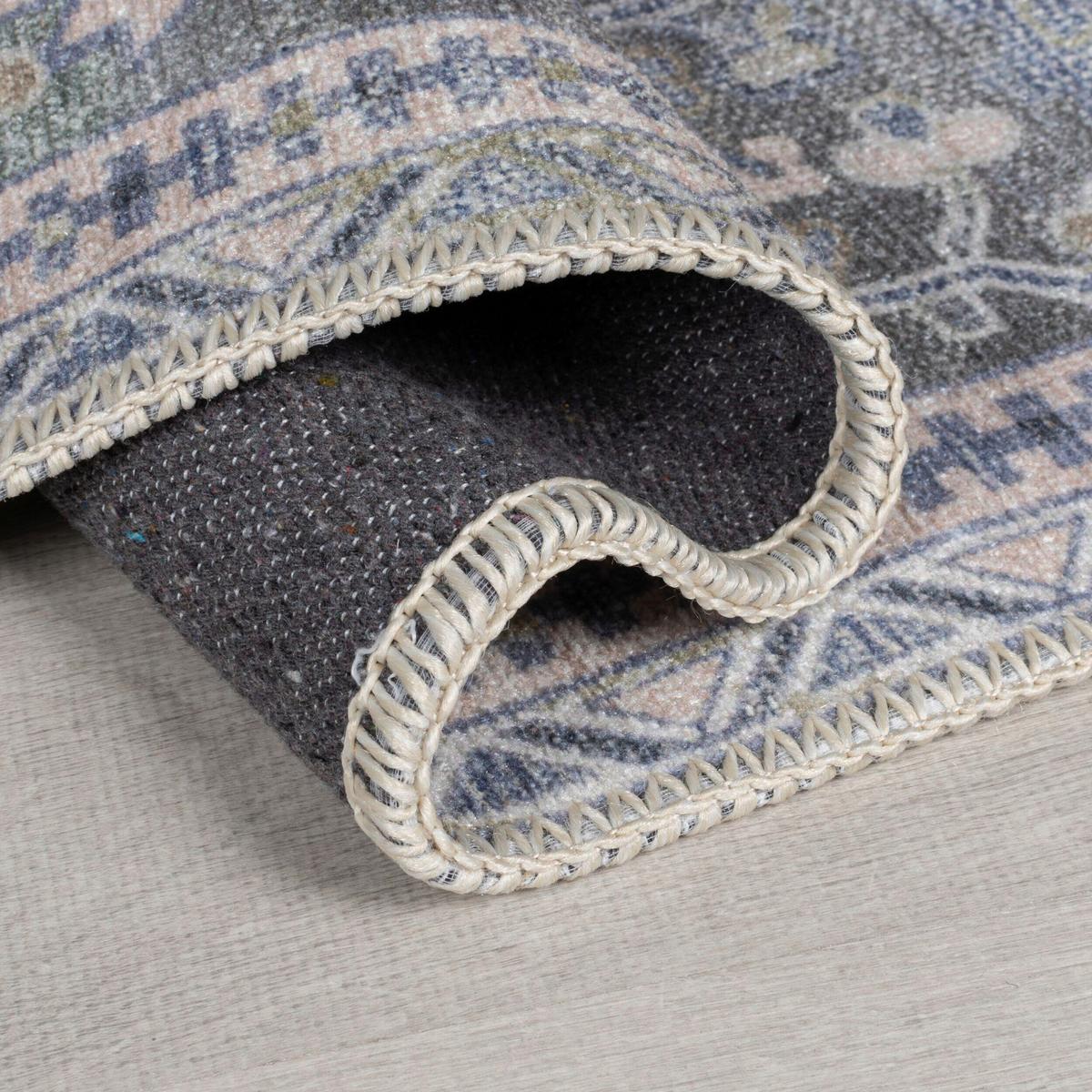 Flachwebteppich Windsor Traditional G 120x170 - Grün, Basics, Textil (120/170cm)