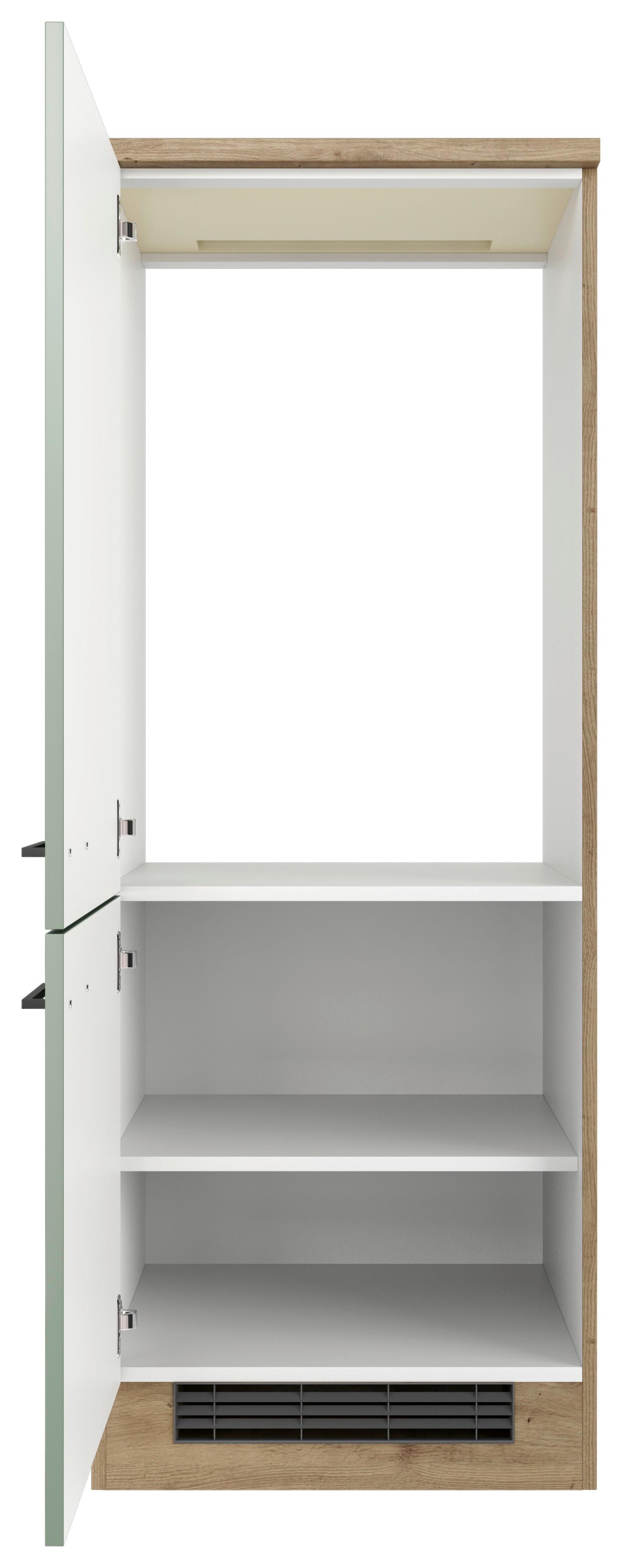SKRINKA NA VSTAVANÉ SPOTREBIČ CARA DGIT 60 - čierna/zelená, Konventionell, kov/kompozitné drevo (60/160,6/60cm) - FlexWell