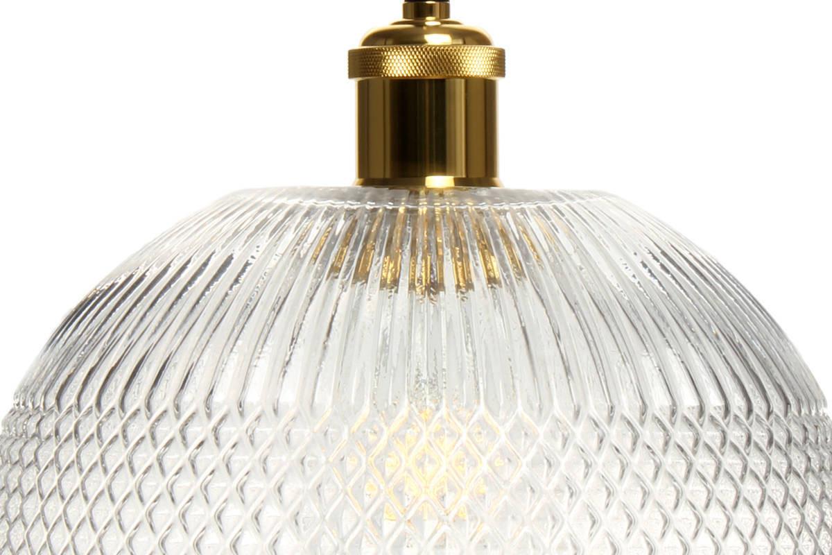 Hängeleuchte Neptun H: 26 cm 1-Flammig - Grau, Trend, Glas (25/26/25cm) - Kayoom