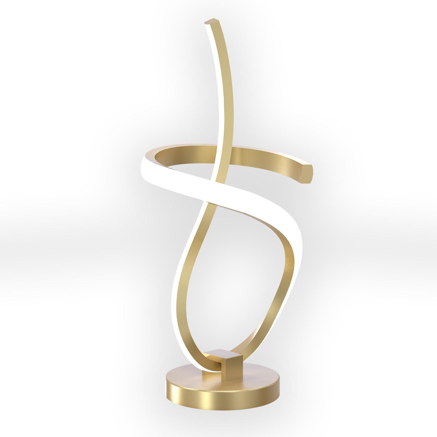 LED-Tischleuchte Kira Goldfarben D: 12,5 cm