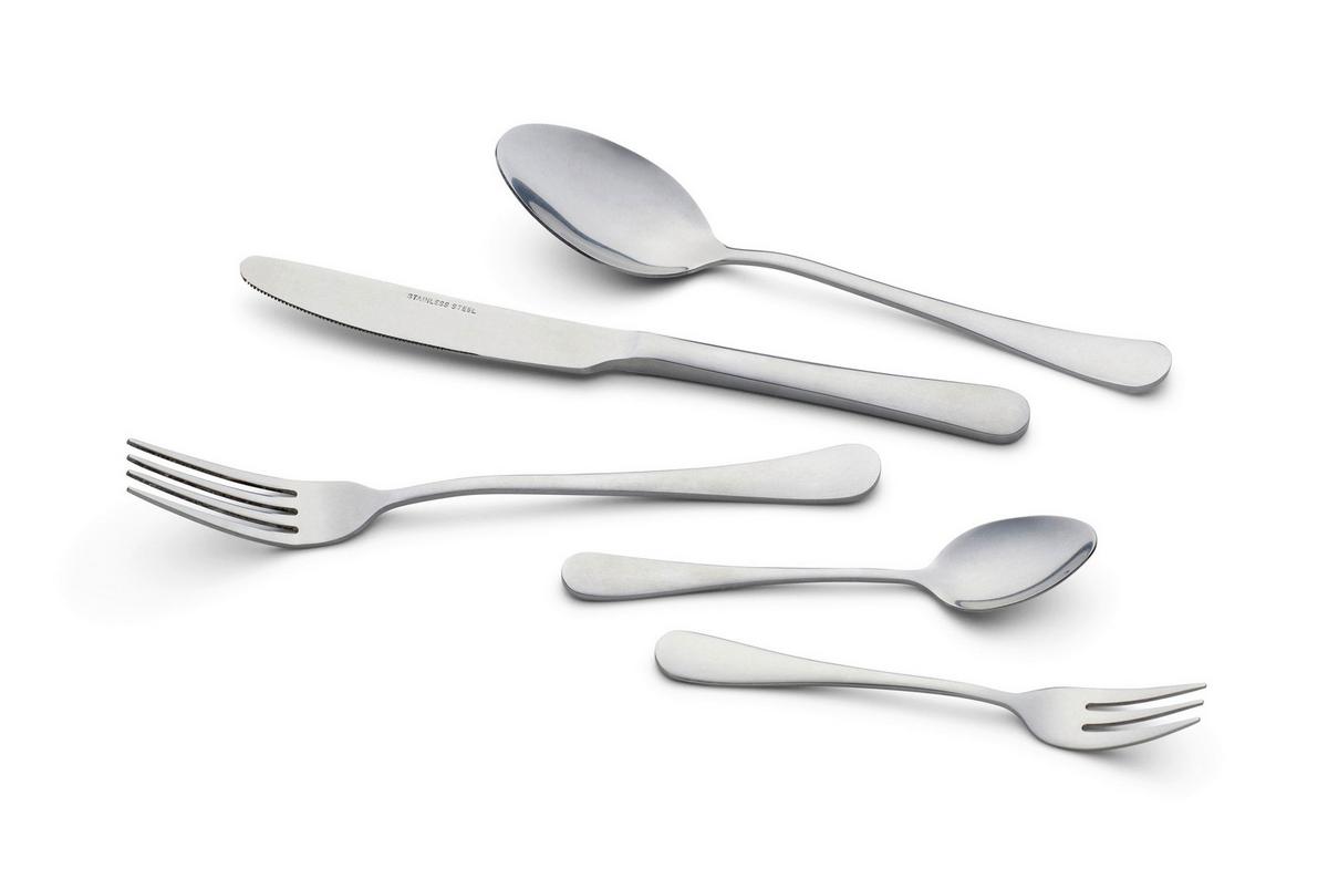 SADA PŘÍBORŮ EW-BS-3040 - barvy stříbra, Basics, kov - Echtwerk