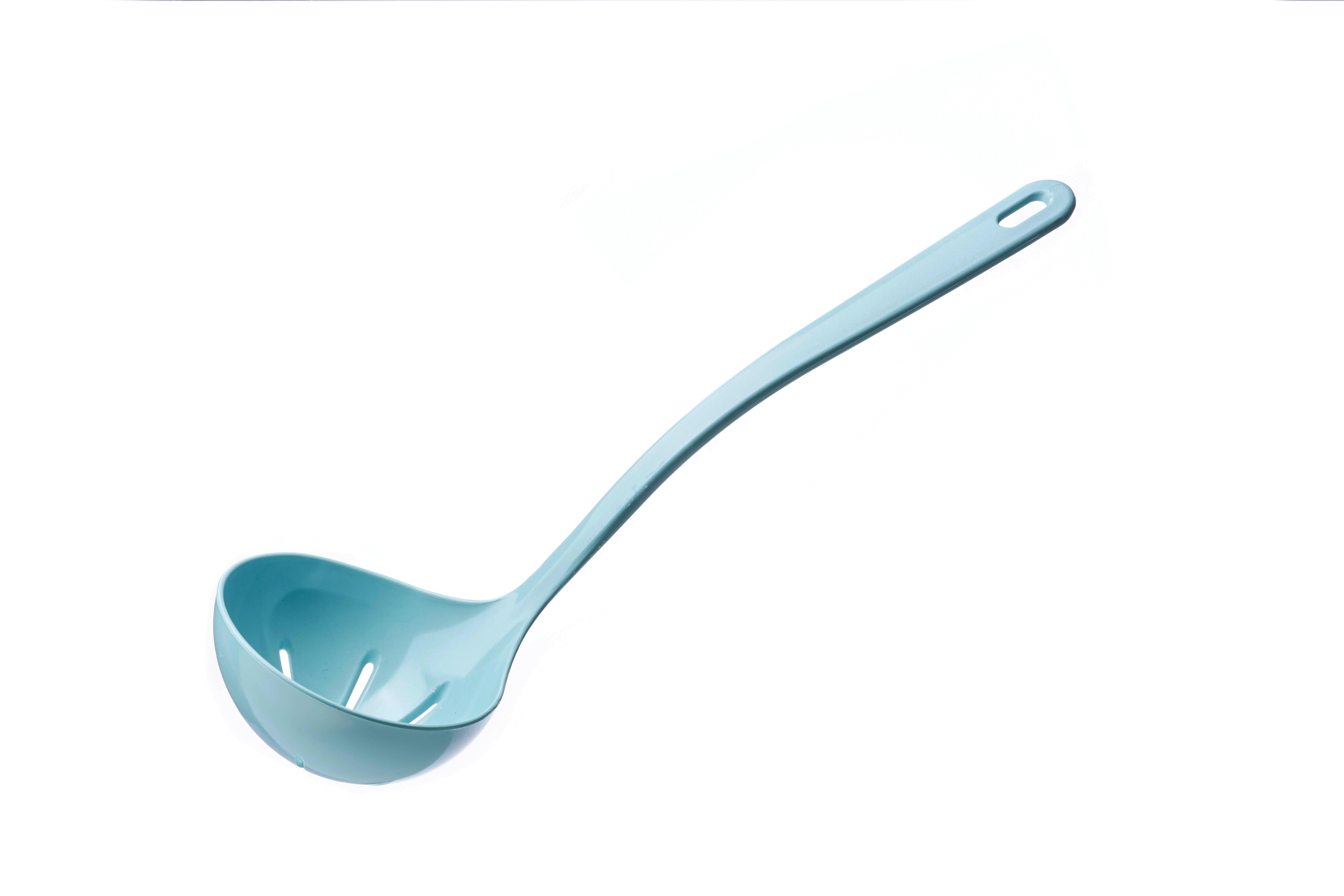 Schöpflöffel Karlo - Türkis, Basics, Kunststoff (9,5/29,5cm)