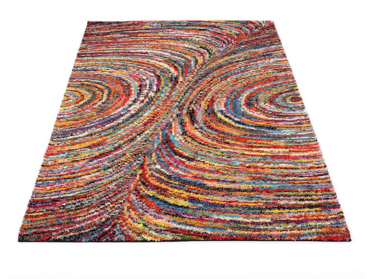 Webteppich Color Face Multicolor 140x200 cm - Multicolor, Trend, Textil (140/200cm) - Novel