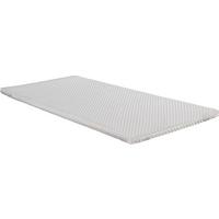 Topper Visco 100x200 Cm Viscoschaumkern - Weiß, Basics, Textil (100/200cm) - Livetastic