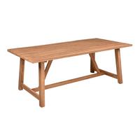 Gartentisch Oakland - Braun, Basics, Holz (200/100/75cm) - Gardenson