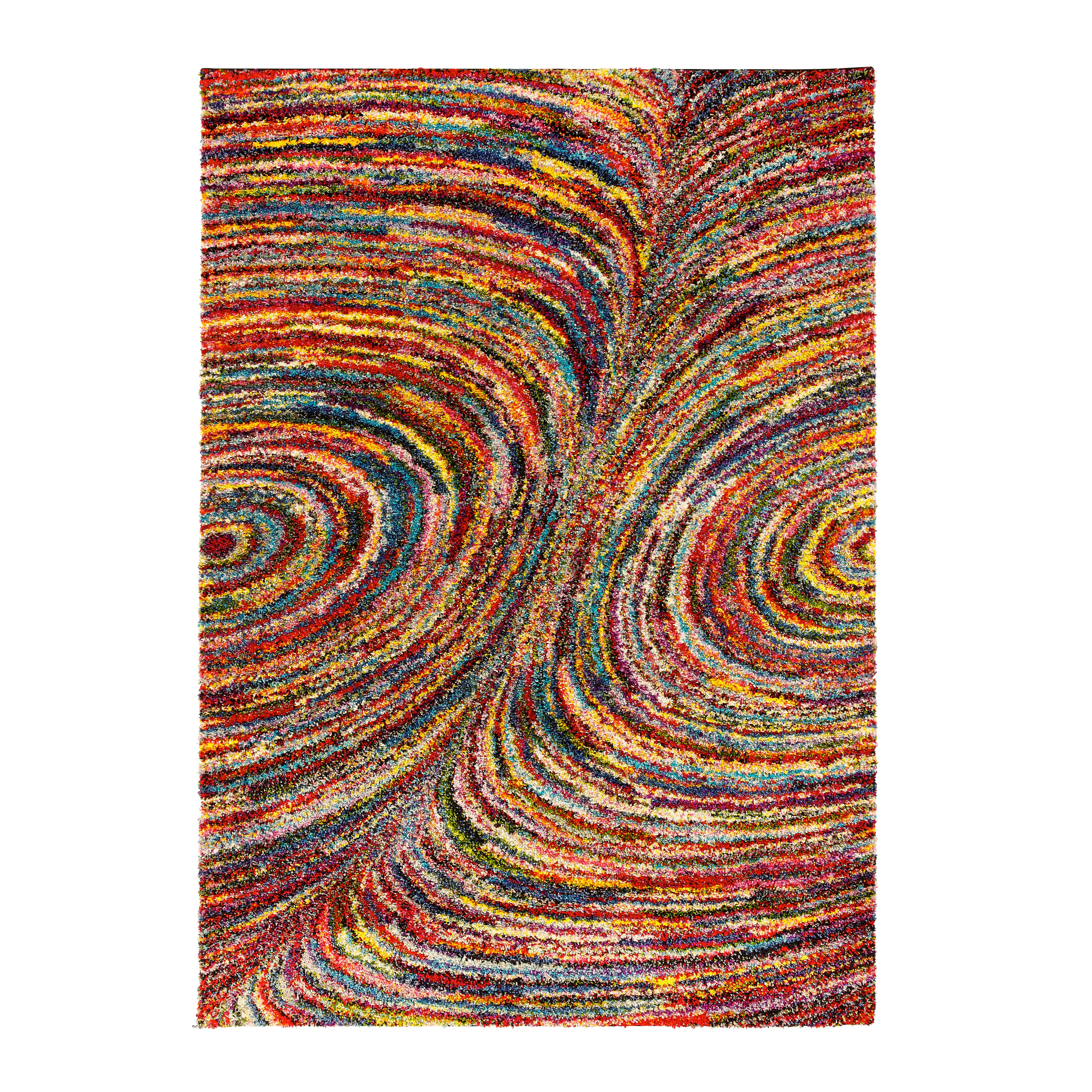 Webteppich Color Face Multicolor 65x130 cm - Multicolor, Trend, Textil (65/130cm) - Novel