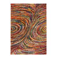 Webteppich Color Face Multicolor 65x130 cm - Multicolor, Trend, Textil (65/130cm) - Novel