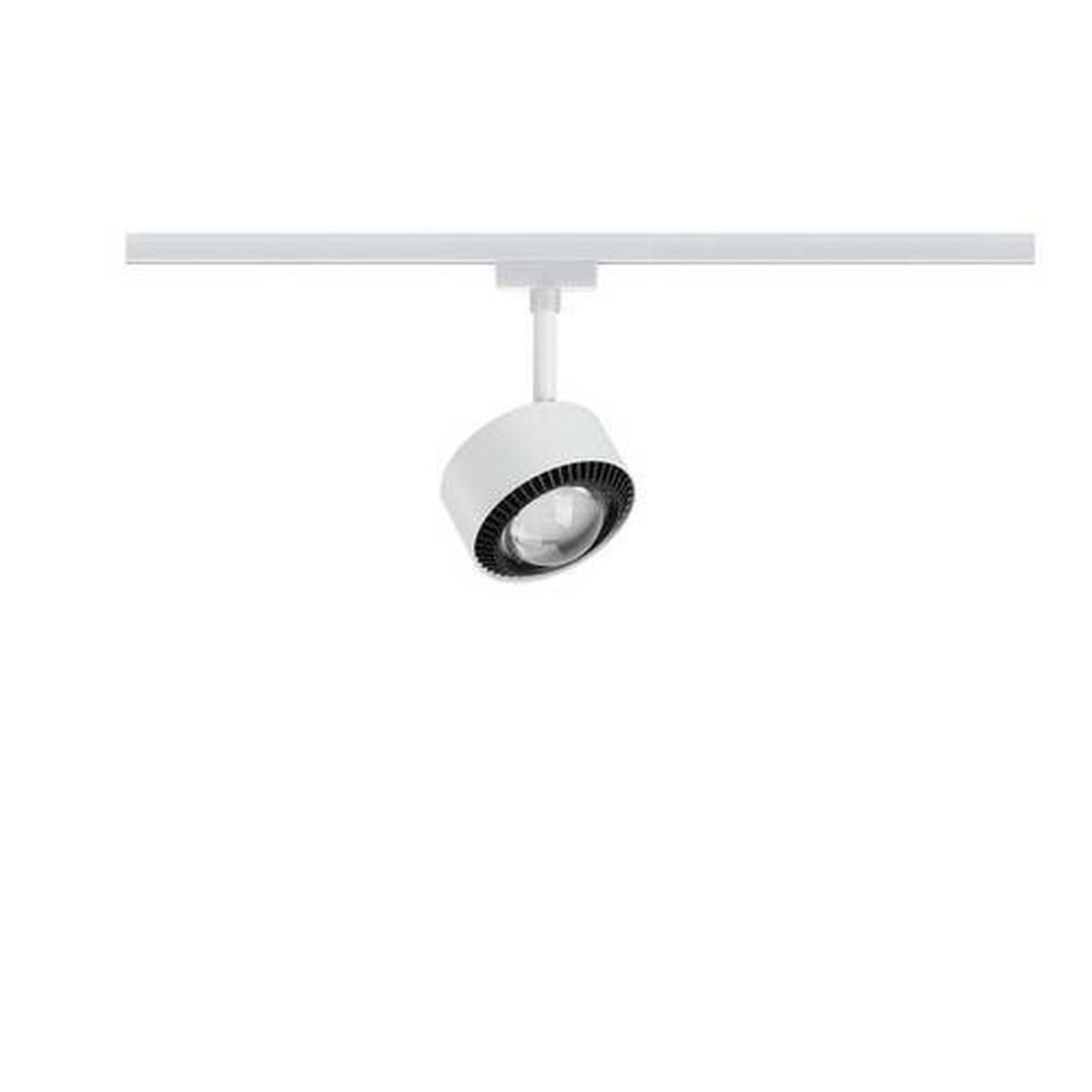 Schienensystem Strahler 95395 in Schwarz/Weiß, Rund - Schwarz/Weiß, Basics, Metall (9,8cm) - Paulmann