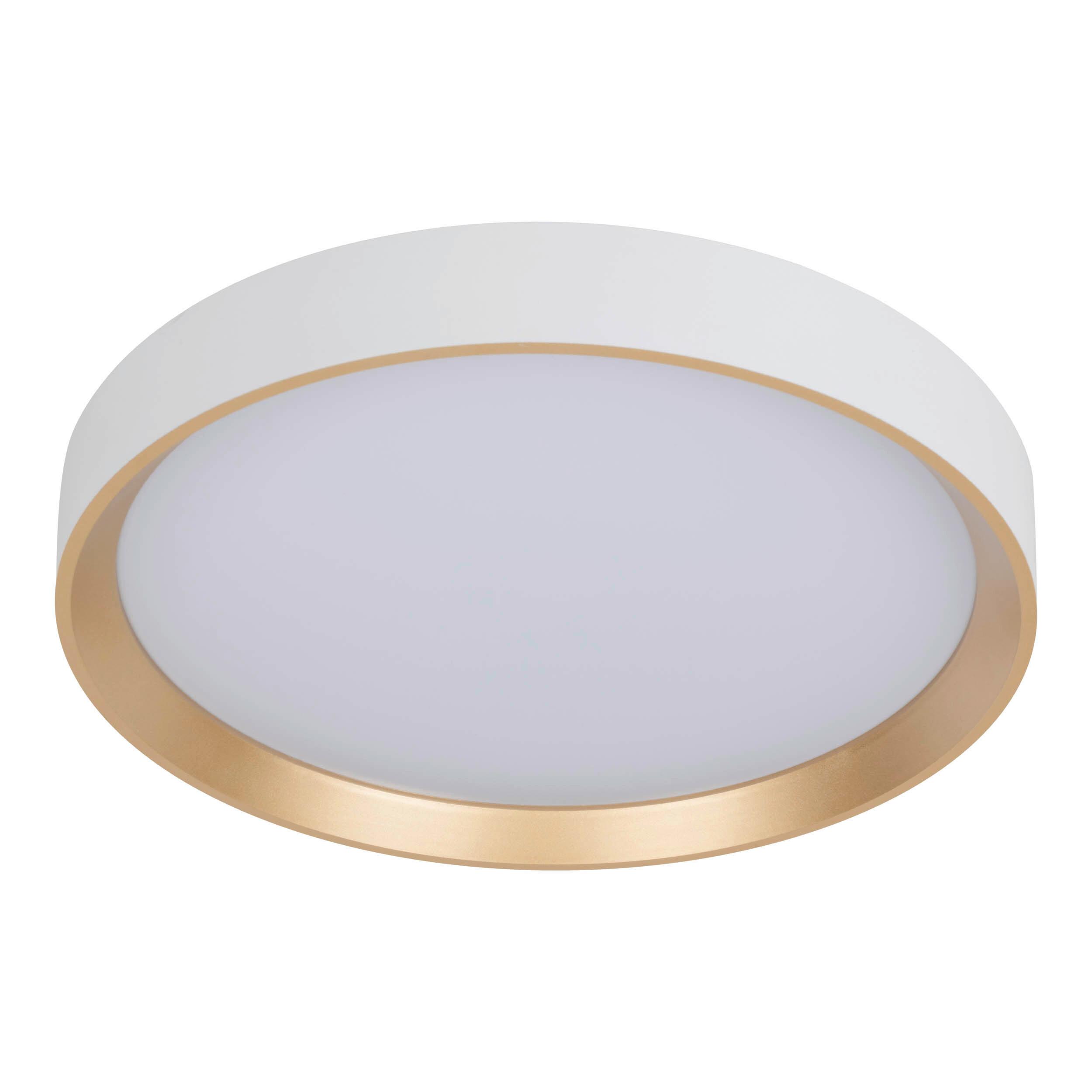 Led-deckenleuchte 3-Fach-Dimmbar - Schwarz, Design, Kunststoff/Metall (38,3/7,5cm) - Näve