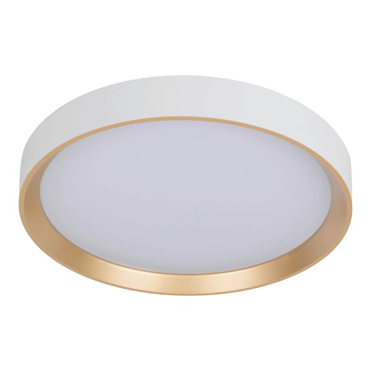 Led-deckenleuchte 3-Fach-Dimmbar - Schwarz, Design, Kunststoff/Metall (38,3/7,5cm) - Näve