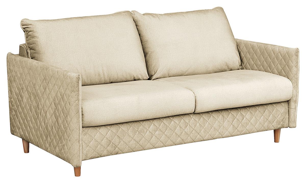 Schlafsofa Sana Beige B: 175 cm - Beige/Naturfarben, Design, Textil (175/95/103cm) - Livetastic