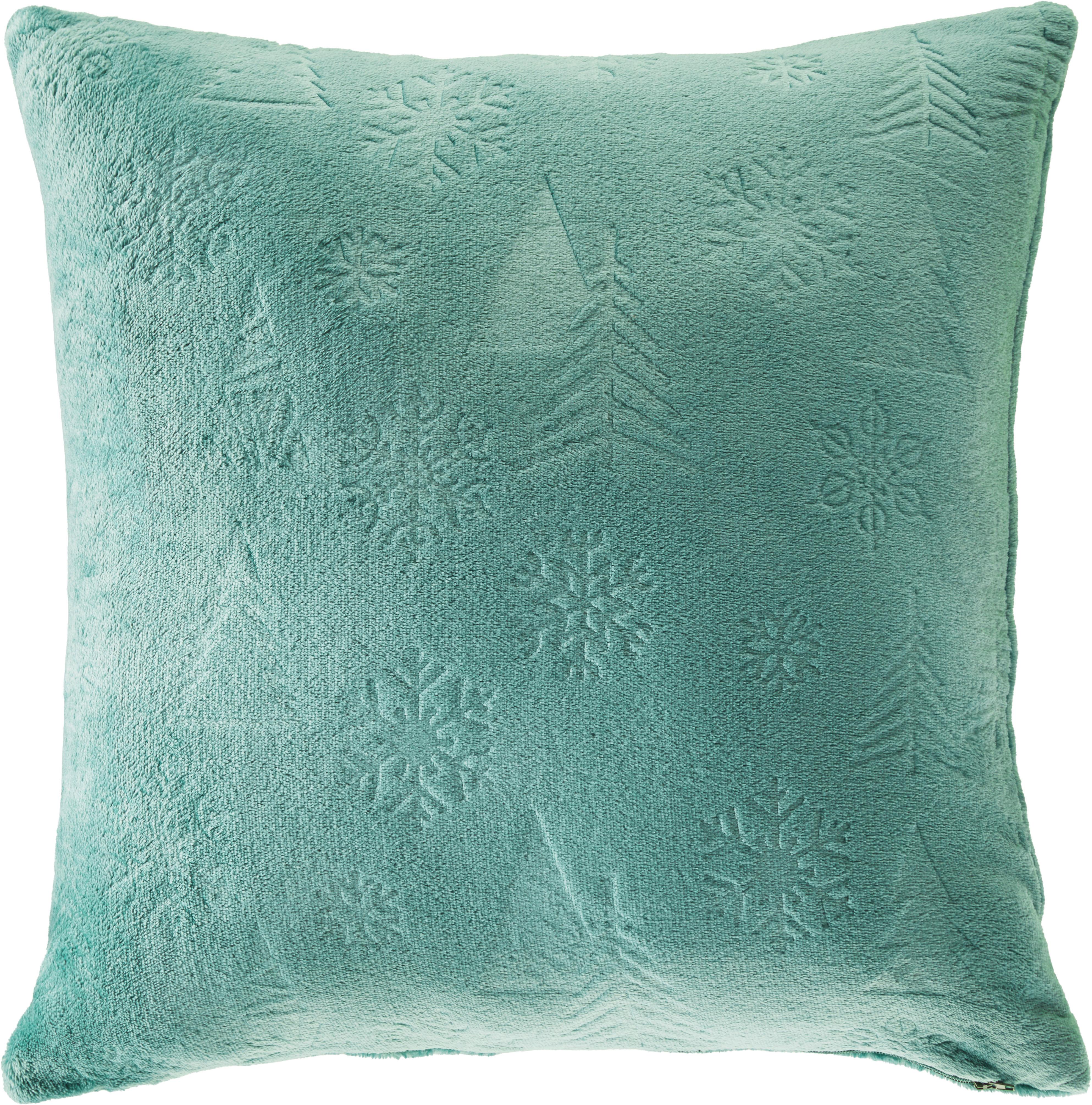 Zierkissen Visby - Grün, ROMANTIK / LANDHAUS, Textil (45/45cm) - James Wood
