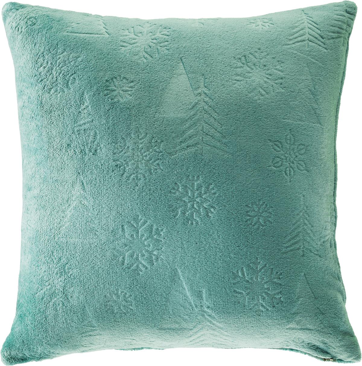 Zierkissen Visby - Grün, ROMANTIK / LANDHAUS, Textil (45/45cm) - James Wood