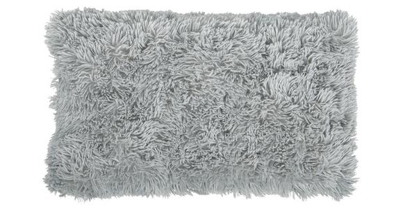 Zierkissen Carina 30x50 cm Polyester Silberfarben - Silberfarben, MODERN, Textil (30/50cm) - Luca Bessoni