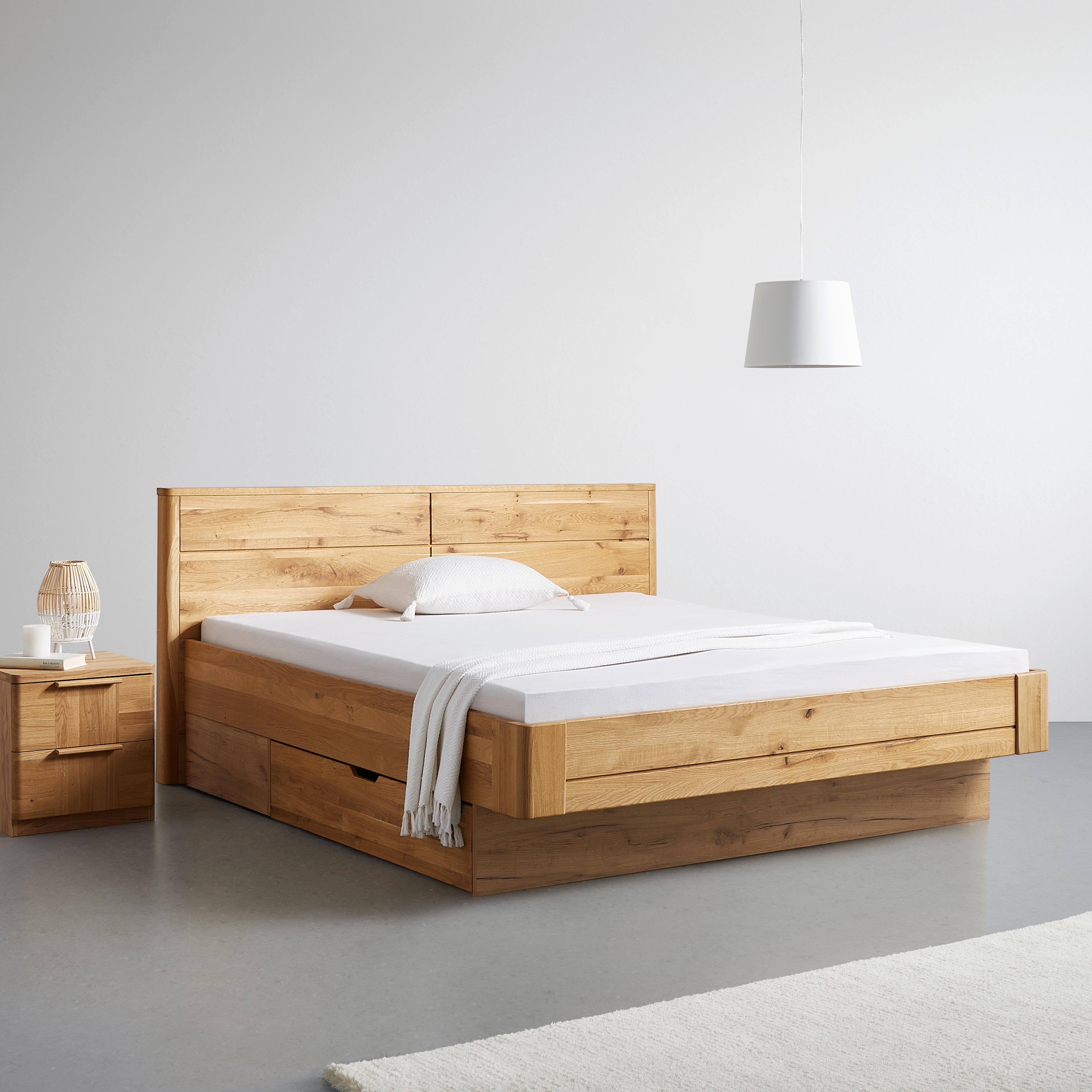 POSTEL VERO - barvy dubu, Konvenční, dřevo (180/200cm)