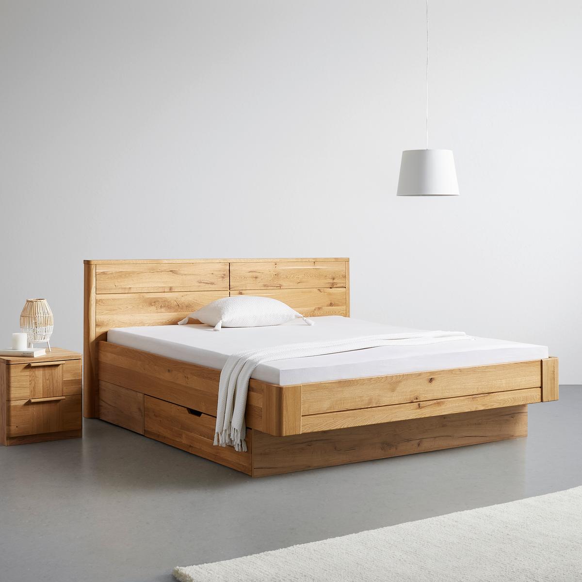 POSTEL VERO - barvy dubu, Konvenční, dřevo (180/200cm)