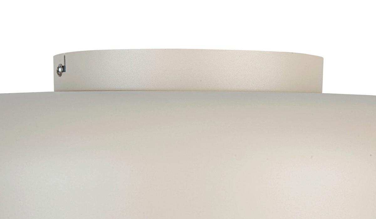 STROPNÉ LED SVIETIDLO MIKE - piesková/biela, Modern, kov/plast (35/11cm) - Mömax