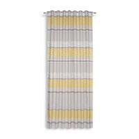 Vorhang mit Schlaufen und Band Palma 140x245 cm Gelb - Gelb, MODERN, Textil (140/245cm) - Luca Bessoni